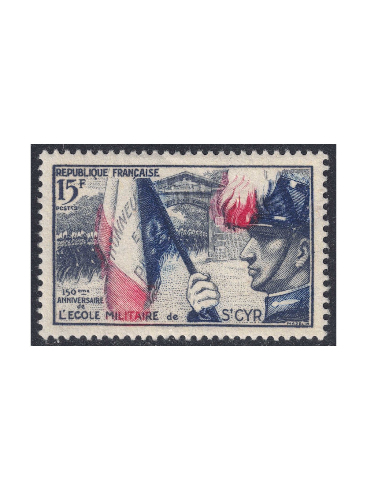 FRANCIA 1954 Scuola Militare di Saint-Cyr MNH**