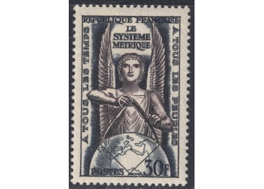 FRANCE 1954 Metric System MNH**