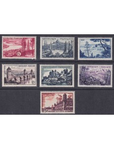 FRANCE 1955 Tourist series 7v MNH**