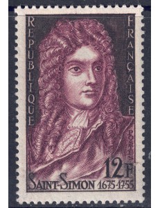 FRANCE 1955 Duke of Saint-Simon MNH**