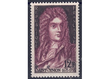 FRANCIA 1955 Duca di Saint-Simon MNH**