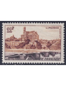FRANCIA 1955 Veduta di Limoges MNH**