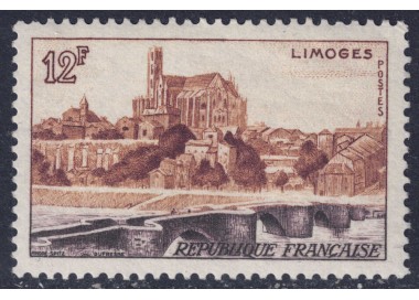 FRANCE 1955 View of Limoges MNH**
