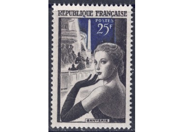 FRANCIA 1955 Industria del guanto MNH**