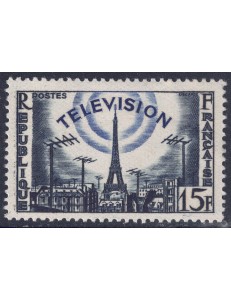 FRANCIA 1955 La televisione MNH**