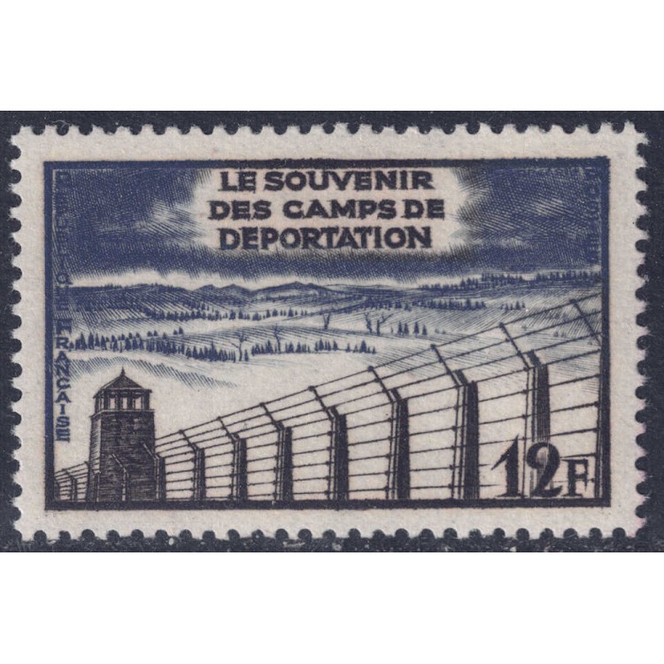 FRANCIA 1955 Campi di concentramento MNH**