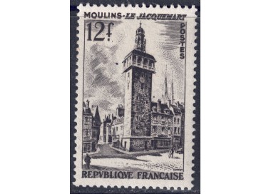 FRANCIA 1955 Le Jacquemart de Moulins MNH**