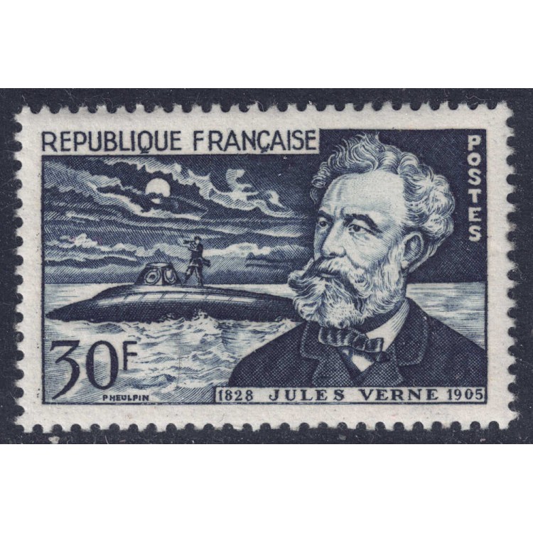 FRANCE 1955 Jules Verne MNH**