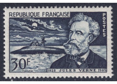 FRANCE 1955 Jules Verne MNH**