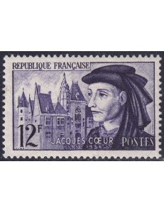 FRANCE 1955 Jacques Coeur MNH**