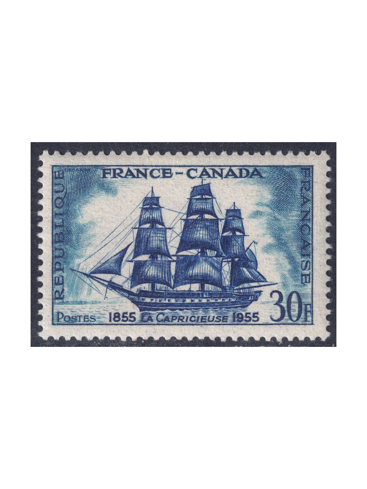 FRANCIA 1955 Amicizia franco-canadese MNH**