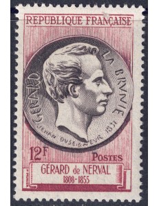 FRANCE 1955 Gérard de Nerval MNH**