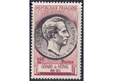 FRANCE 1955 Gérard de Nerval MNH**