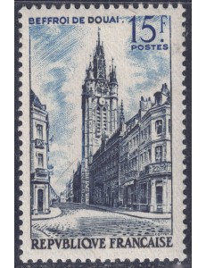 FRANCIA 1956 Campanile di Douai MNH**