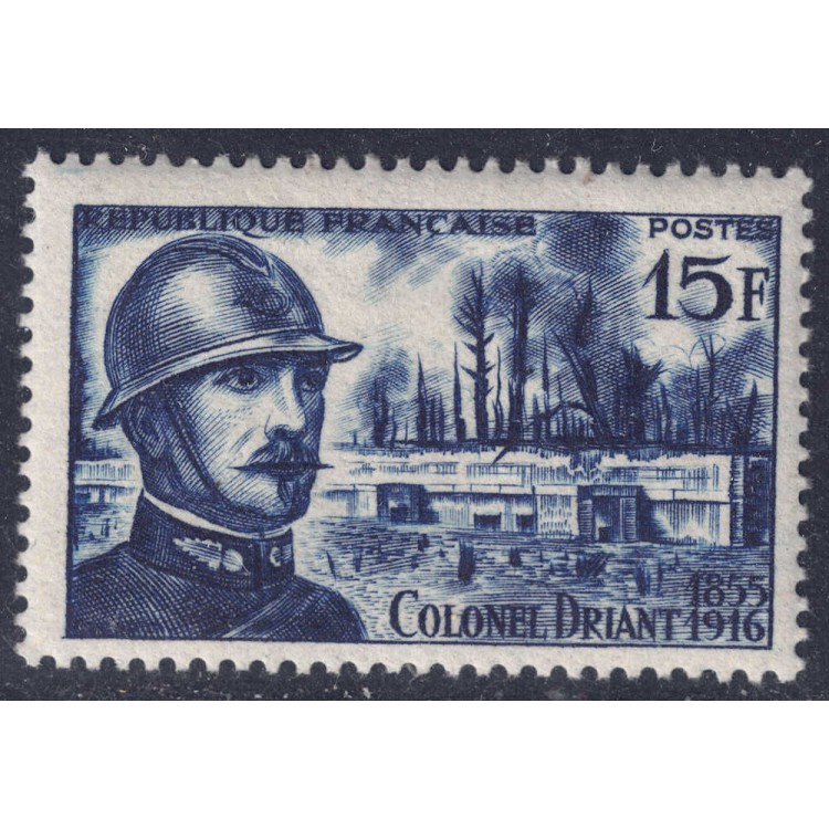 FRANCIA 1956 Colonnello Driant MNH**