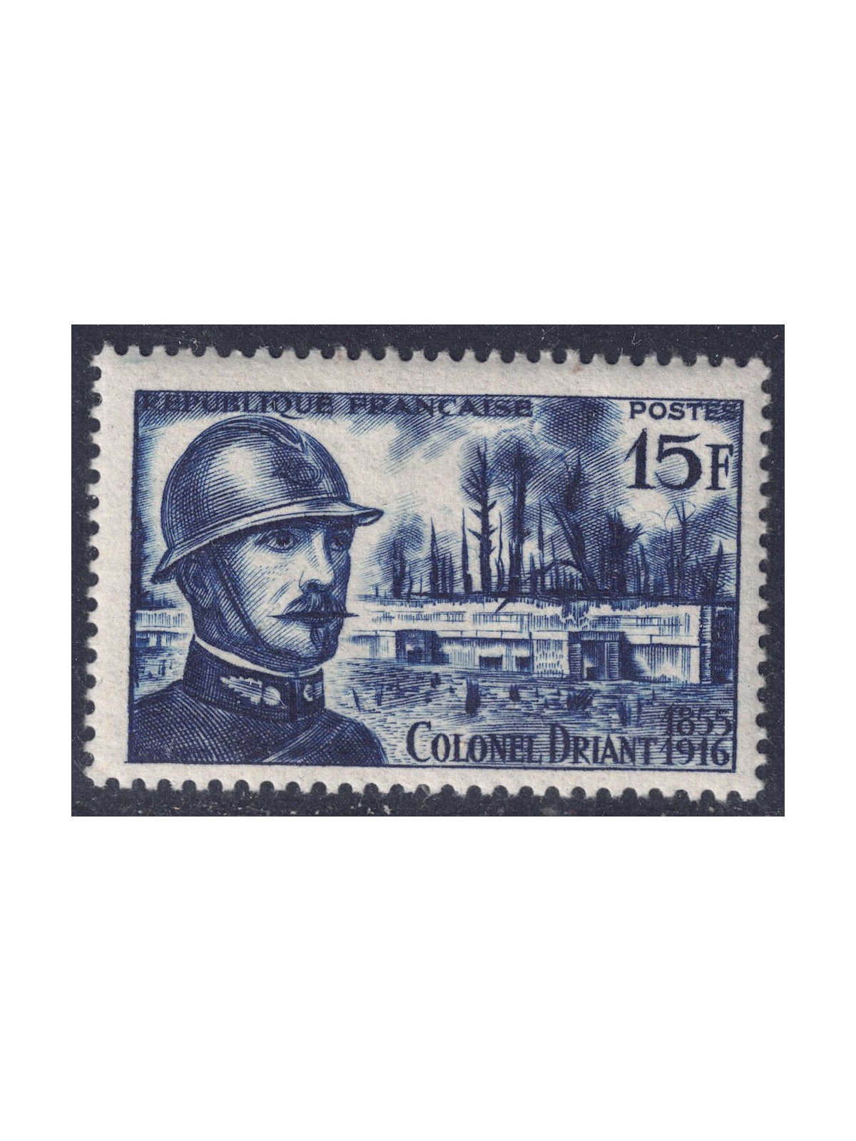 FRANCIA 1956 Colonnello Driant MNH**