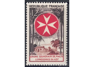 FRANCE 1956 Order of Malta MNH**