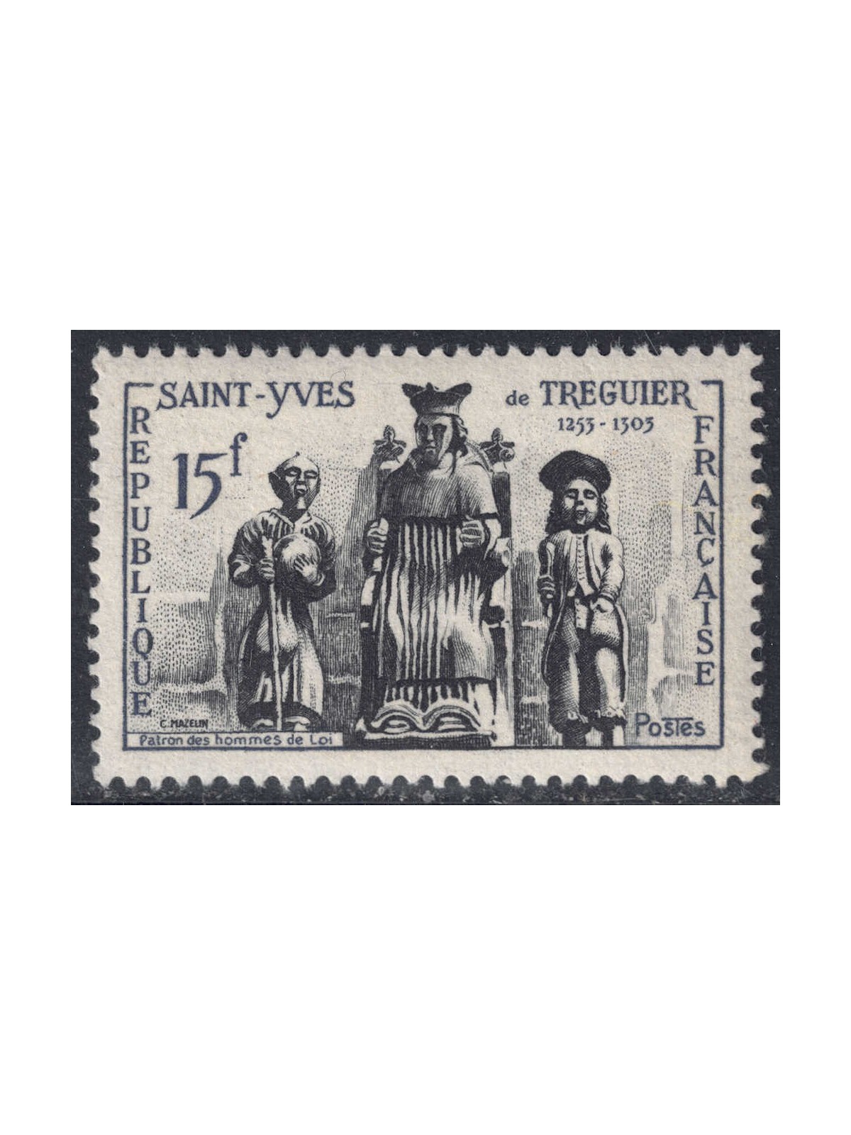 FRANCIA 1956 Sant'Ivo (patrono degli avvocati) MNH**