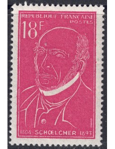 FRANCIA 1957 Victor Schoelcher MNH**