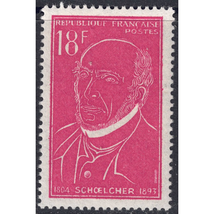 FRANCE 1957 Victor Schoelcher MNH**