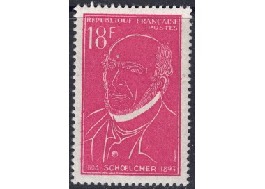 FRANCIA 1957 Victor Schoelcher MNH**