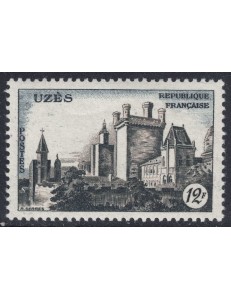 FRANCE 1957 Uzès Castle MNH**