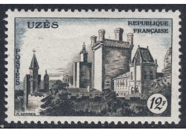 FRANCIA 1957 Castello di Uzès MNH**