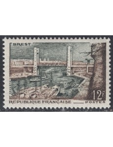 FRANCIA 1957 Porto di Brest MNH**