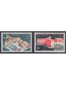 FRANCIA 1958 Nuova sede dell'UNESCO 2v MNH**
