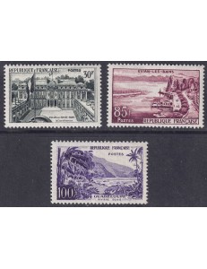 FRANCIA 1959 Serie turistica 3v MNH**