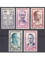FRANCIA 1959 Eroi della Resistenza (3ª serie) 5v MNH**