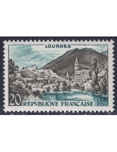 FRANCIA 1958 Lourdes MNH**
