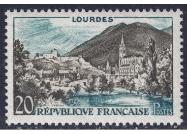 FRANCIA 1958 Lourdes MNH**