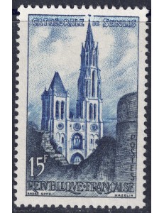 FRANCE 1958 Senlis Cathedral MNH**