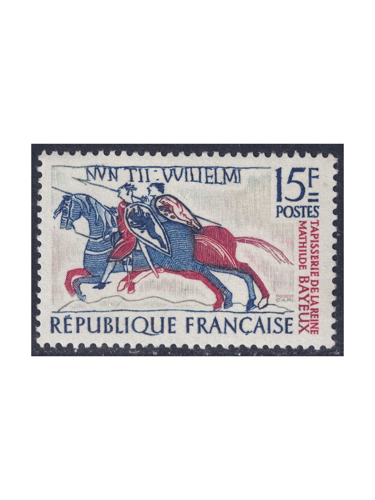 FRANCE 1958 Tapestry Fragment MNH**