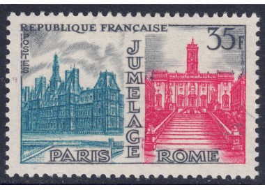 FRANCIA 1958 Gemellaggio Roma-Parigi MNH**