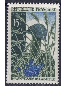 FRANCIA 1958 Anniversario dell'Armistizio MNH**