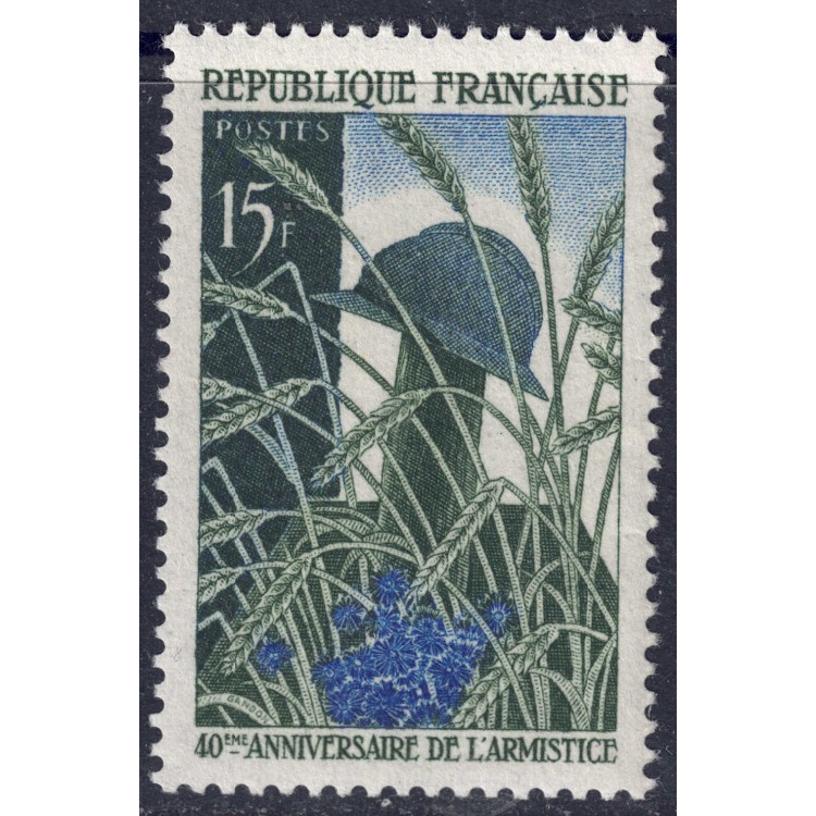 FRANCIA 1958 Anniversario dell'Armistizio MNH**