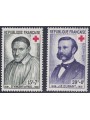 FRANCIA 1958 Pro Croce Rossa 2v MNH**