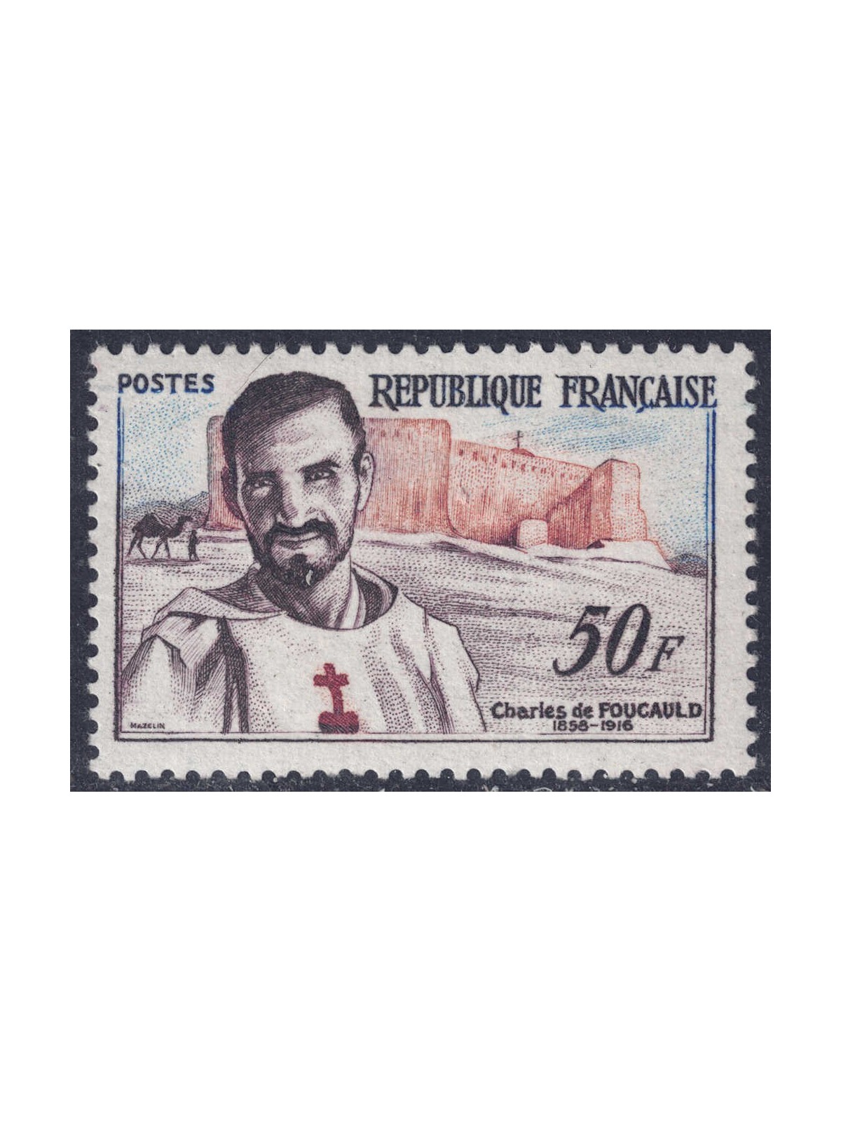 FRANCIA 1959 Charles de Foucauld MNH**