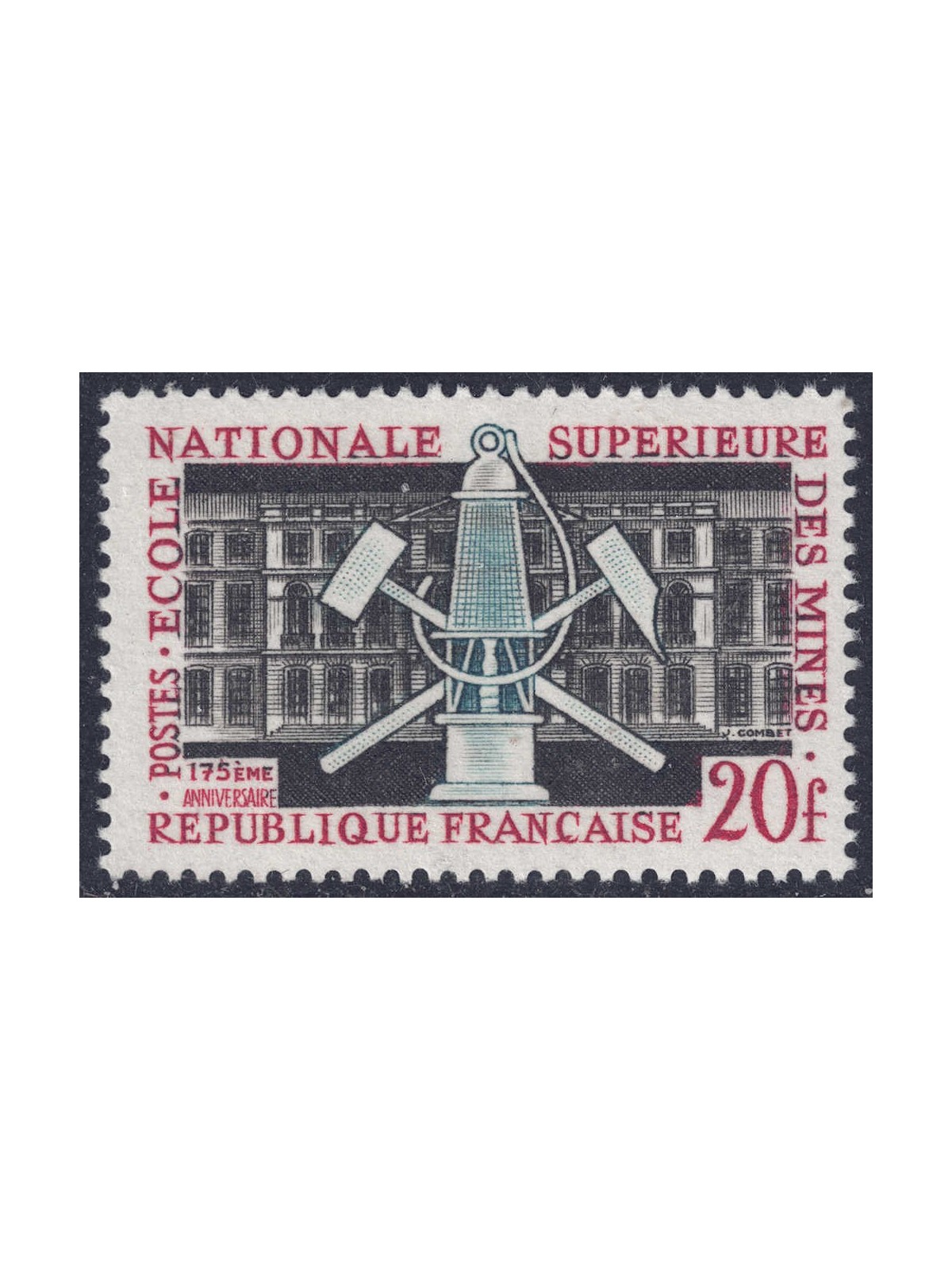 FRANCE 1959 Higher School of Mining MNH**