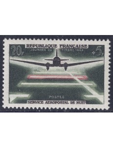FRANCIA 1959 Giornata del francobollo MNH**