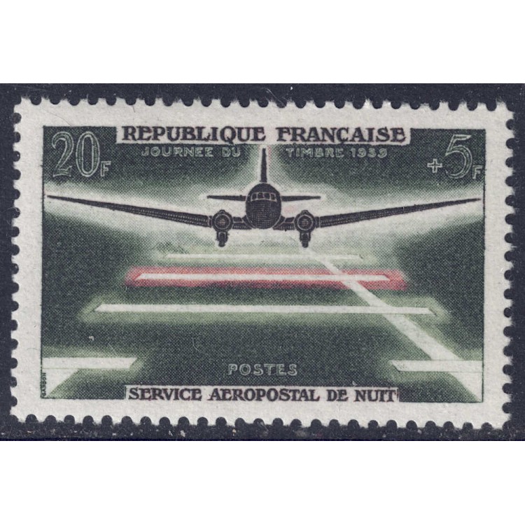 FRANCE 1959 Stamp Day MNH**