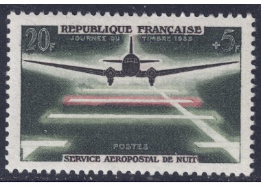 FRANCE 1959 Stamp Day MNH**