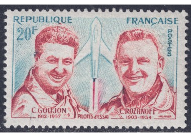 FRANCIA 1959 Omaggio ai piloti collaudatori MNH**