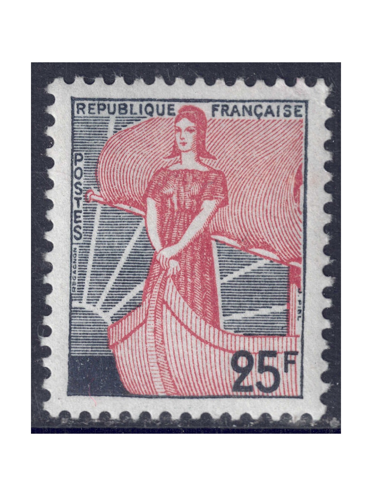 FRANCIA 1959 Marianna sulla nave MNH**