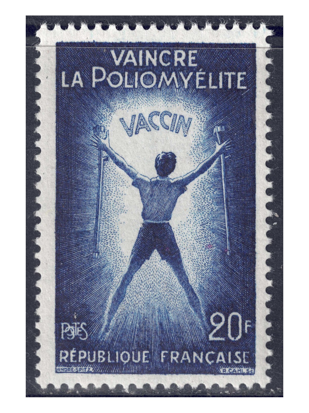 FRANCIA 1959 Lotta contro la poliomelite MNH**