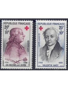 FRANCIA 1959 Pro Croce Rossa 2v MNH**