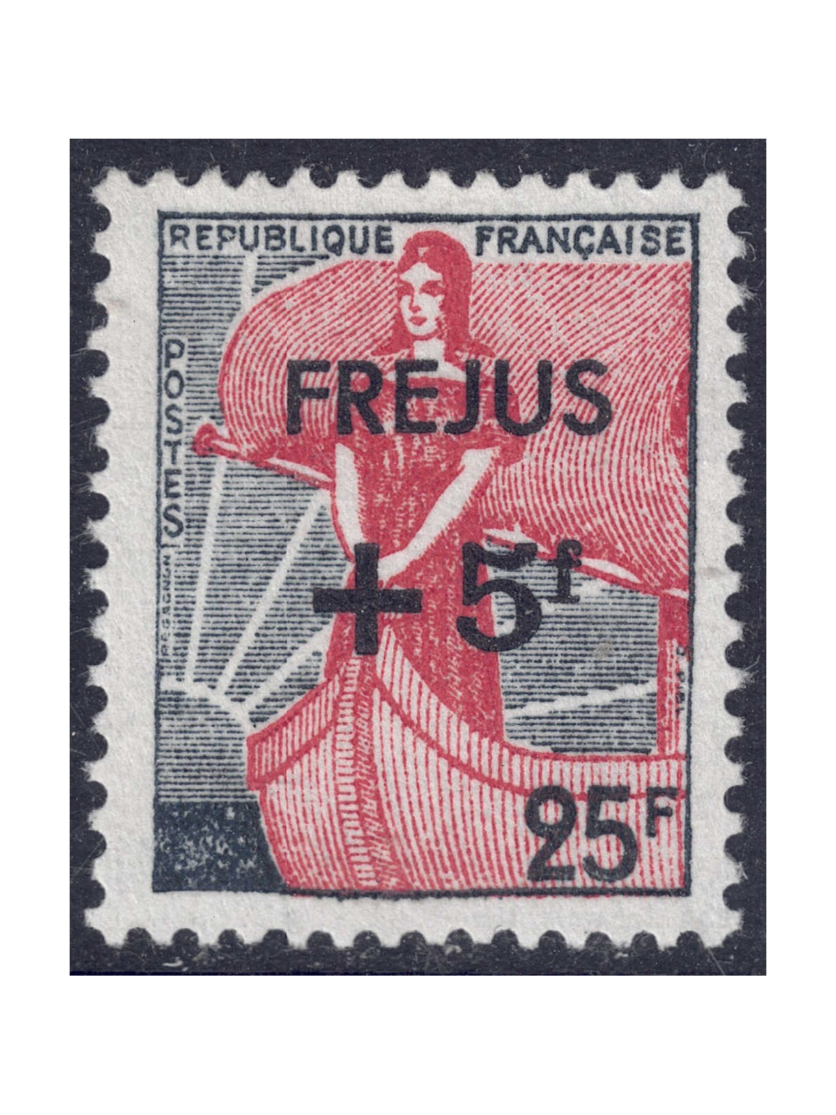 FRANCE 1959 Pro Frejus disaster relief MNH**