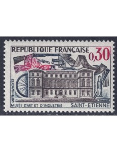 FRANCE 1960 Museum of Art and Industry MNH**